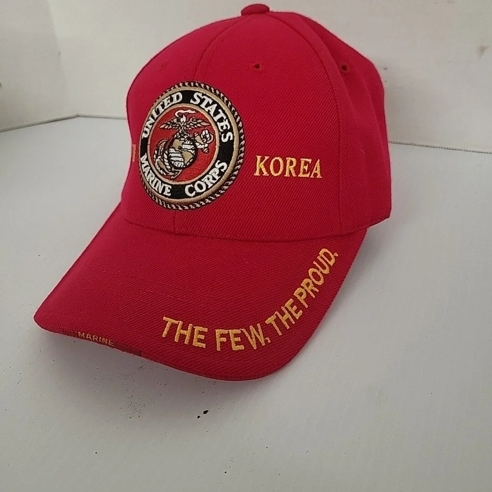 MARINES THE‎ FEW THE PROUD TRUCKERS HAT WWII KOREA